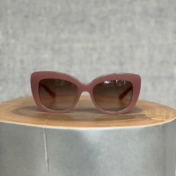 Kate Spade Rose Sunglasses w/ Case Kate Spade Gradient Sunglasses Genice/S 0RRD WI Pink/Rose  main image 4